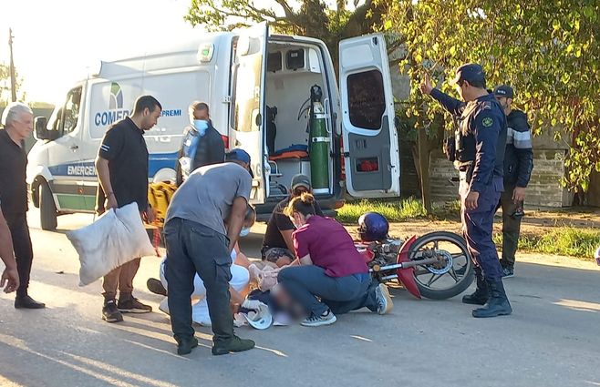 Foto enviada al corresponsal de Subrayado en Rocha, Willan Dialutto.