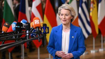 Ursula von der Leyen, presidenta de la Comisión Europea. Foto: AFP