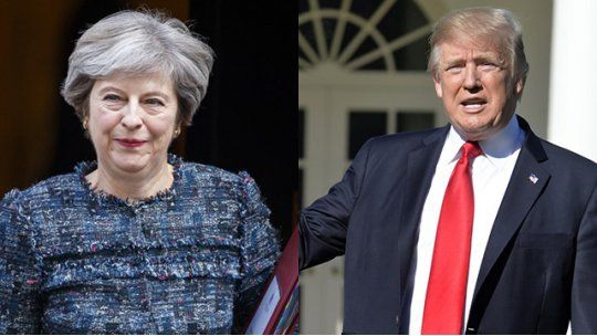 Trump y theresa