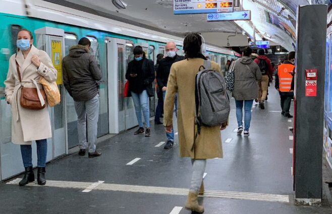 Subte en Paris, Francia&nbsp;
