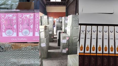 Incautan más de 305.000 perfumes falsos en el puerto; provenían de China y el destino era Asunción
