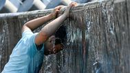 Aviso de Inumet por ola de calor. Foto: archivo AFP.