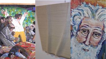 triple exposicion en el centro cultural de la paloma para inaugurar la temporada