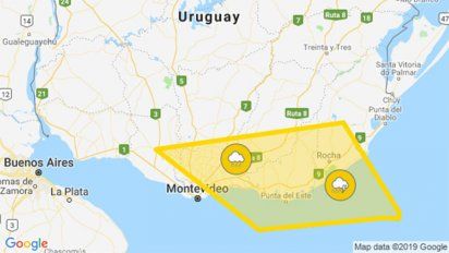 meteorologia reduce alerta amarilla por tormentas fuertes y lluvias intensas
