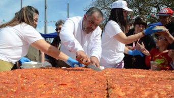 se realizo la 4ª edicion de la fiesta nacional de la pizza en san jose de mayo