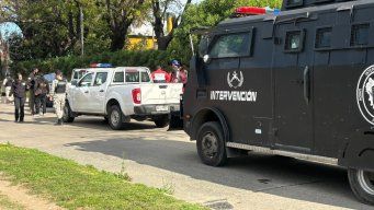 Foto: Subrayado. Escena del homicidio, en Cerro Norte.