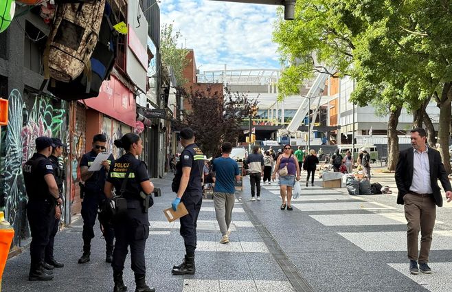 Escena donde la víctima pidió ayuda. Foto: Eugenia Sconamiglio.&nbsp;