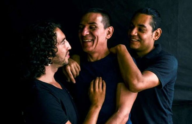 Manuel Bermúdez Víctor Prada y John Rodríguez, de Medellín, Colombia. 