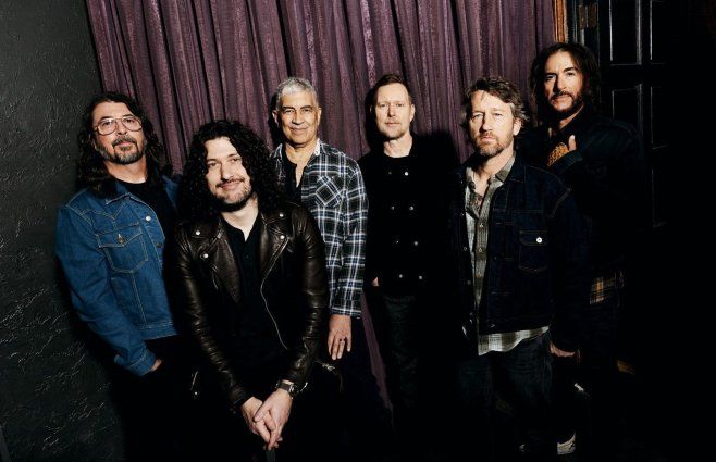 Foto: difusión. Foo Fighters, banda estadounidense.