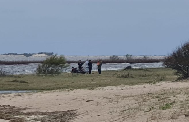 Foto: Silvia Techera, corresponsal de Subrayado en Cerro Largo. Muestra la zona donde se encontró el cuerpo.