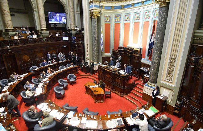 Senado vota la ley de eutanasia. Foto: FocoUy