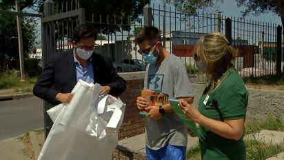 im entregan 1.000 bolsones de clasificacion de residuos en cooperativas