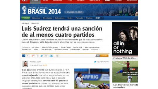 La prensa internacional ya especula con la sanción a Suárez