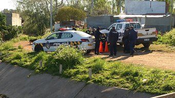Foto: Subrayado. Lugar donde fue hallado el cuerpo, en la mañana del viernes.