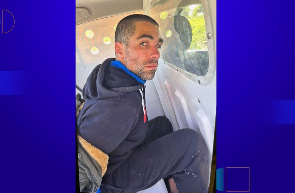 Foto cedida a Subrayado. La detención de El Pelón fue pasadas las dos de la tarde de este jueves en Florida.