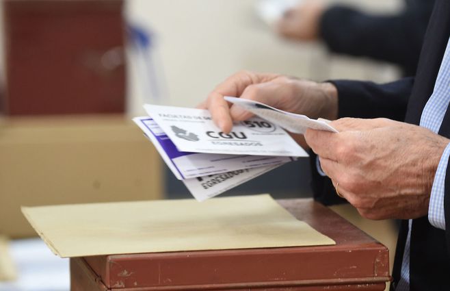 Elecciones universitarias 2023. Foto: FocoUy.