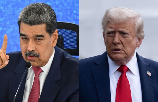 MADURO TRUMP AFP