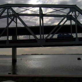 Foto: Subrayado. Puente en Santiago Vázquez, Montevideo. Foto: Subrayado. Puente en Santiago Vázquez, Montevideo.