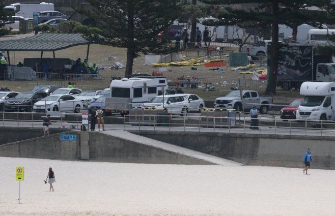 Foto: AFP. Lugar del atentado en Sídney, Australia.
