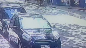 peaton embestido por ciclista en ciclovia de san jose, en el mismo cruce donde hace una semana ocurrio otro siniestro