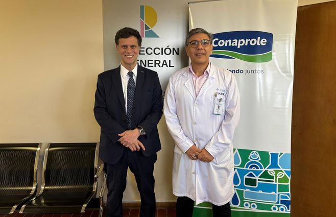 CEO de Conaprole y director del Hospital Pereira Rossell.