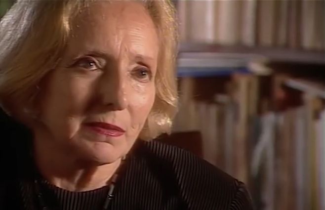 Idea Vilariño en el documental de Mario Jacob de 1997