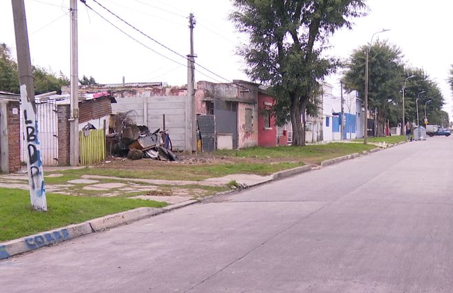 Foto: Subrayado. Barrio Marconi, escenario de homicidio.