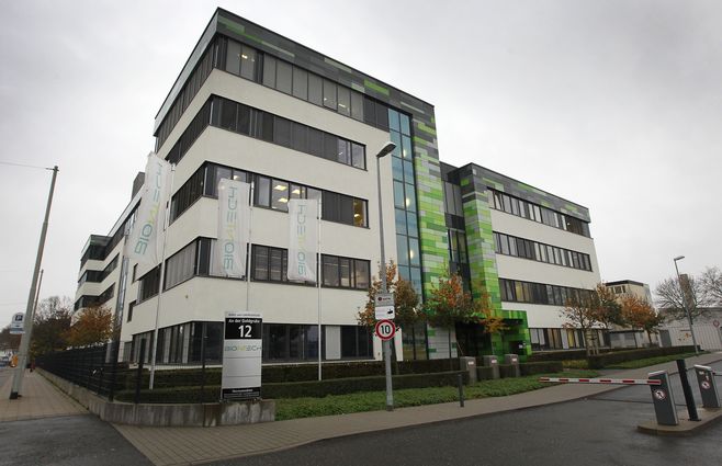 El cuartel general de BioNTech en Mainz, Alemania&nbsp;