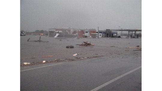 El saldo de la tormenta: un muerto y 37 evacuados