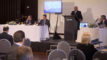 caumont, vallcorba y santo analizaron la realidad de la economia uruguaya y las proyecciones a futuro
