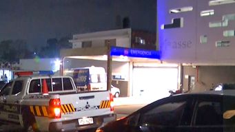 hombre fue baleado en el pecho en una discusion callejera; esta grave en el hospital del cerro