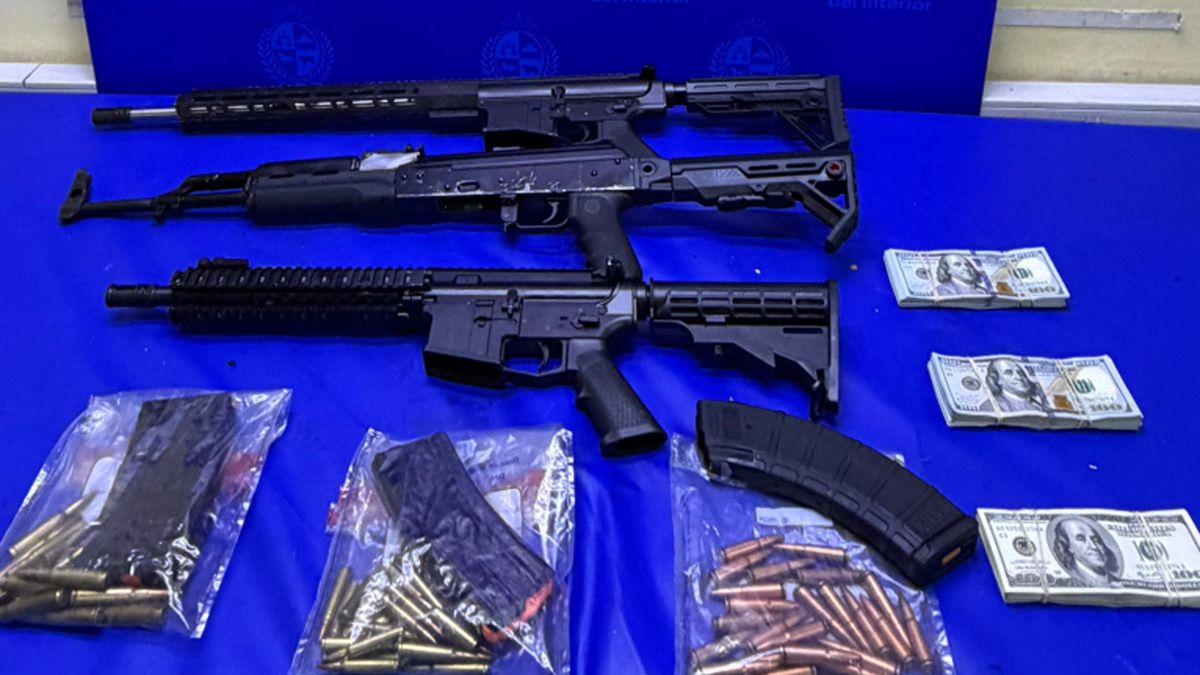 Clan Albín: condenan al delincuente que circulaba con armas de guerra, municiones y USD 30.000 en Parque Roosevelt