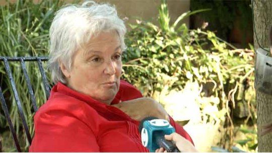 Lucía Topolansky en su chacra