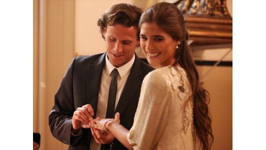 Diego y Paz adelantaron la fecha de la boda religiosa