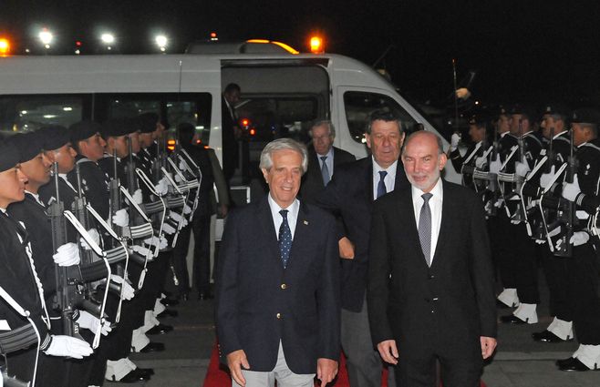 El presidente Vázquez de gira por México. Su salud es una prioridad.