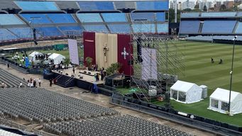 iglesia catolica celebra beatificacion de jacinto vera en el estadio centenario