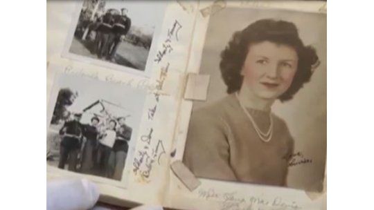 Encontró el diario de su novio, muerto en guerra, 69 años después