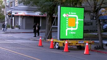 los primeros cambios de la imm en el transito de punta carretas que rigen desde hoy
