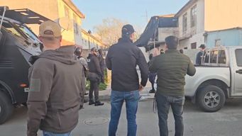 policia realizo varios allanamientos en cerro norte; incautaron armas, cartuchos y municiones