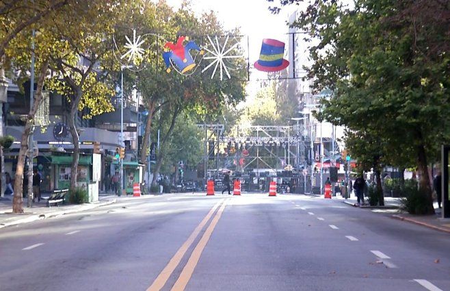 Foto: Subrayado. Corte en avenida 18 de Julio.