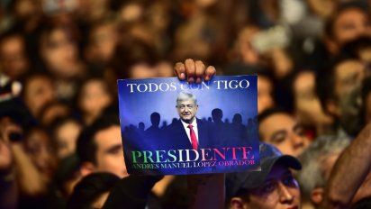 Un López Obrador sonriente y relajado fue la tónica de la campaña que lo llevó a la victoria