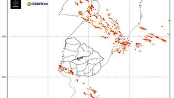 meteorologia emitio una alerta por tormentas y lluvias para el suroeste