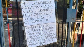 escuela a la que asistia la nina que fallecio por meningitis no da clases este lunes y prepara contencion para los ninos