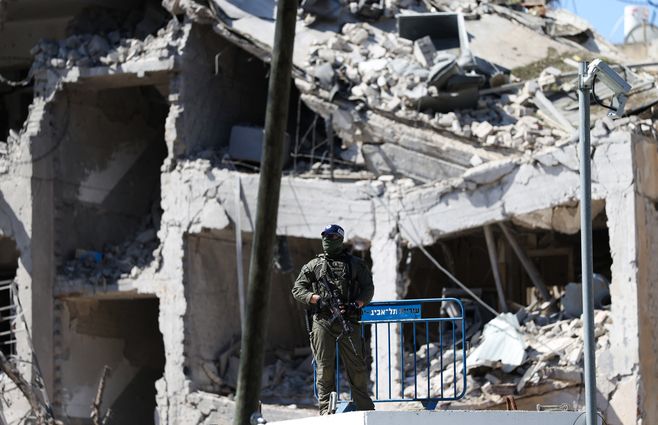 Ataque en Tel Aviv. Foto: AFP