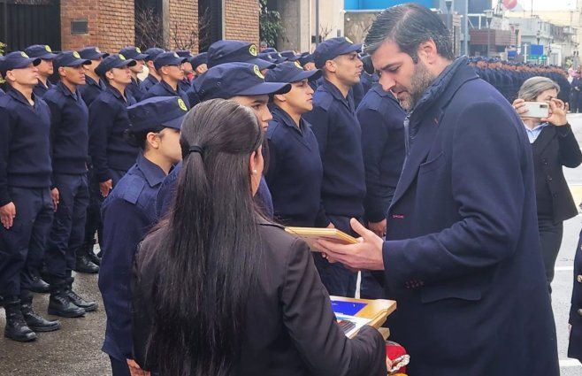 Foto: Eduardo Castro, Subrayado. Nicolás Martinelli, ministro del Interior.