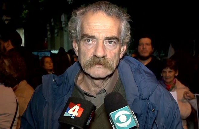 Ignacio Errandonea, integrante de Madres y Familiares Desaparecidos.