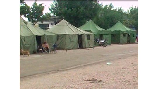 Disturbios y un detenido en campamento de evacuados en Durazno