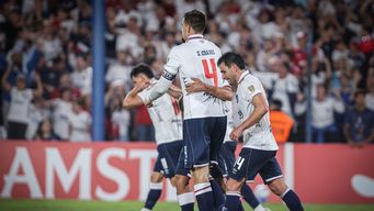Festejo del segundo gol de Nacional. Foto: Foco UY