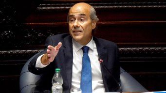 Pablo Abdala, en el llamado a sala del ministro Carlos Negro. Foto: FocoUy