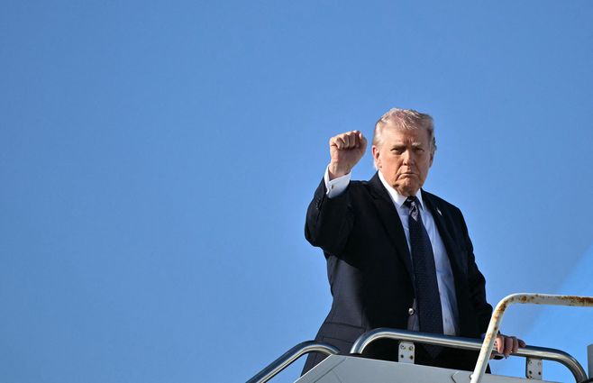 Donald Trump, este 1 de marzo de 2026. Foto: AFP